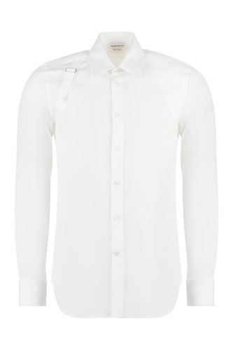 Harness Cotton Poplin Shirt - Alexander McQueen - Modalova