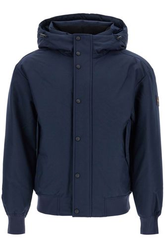 Dark Blue Adjustable Hooded Coat Osis - Hugo Boss - Modalova