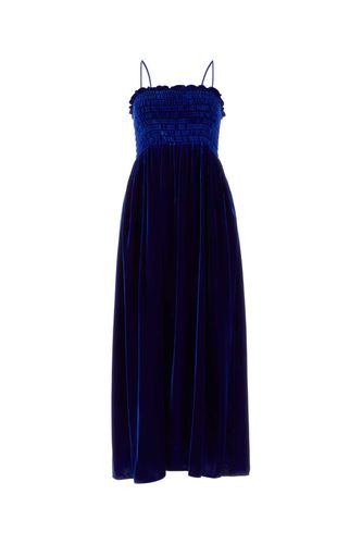 Gucci Blue Velvet Dress - Gucci - Modalova