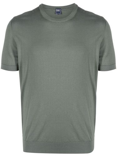 Fedeli Green Cotton T-shirt - Fedeli - Modalova