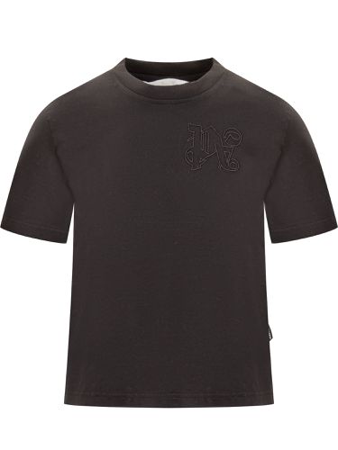 Palm Angels Monogram Fitted Tee - Palm Angels - Modalova