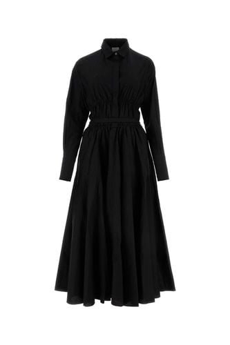 Patou Black Poplin Shirt Dress - Patou - Modalova