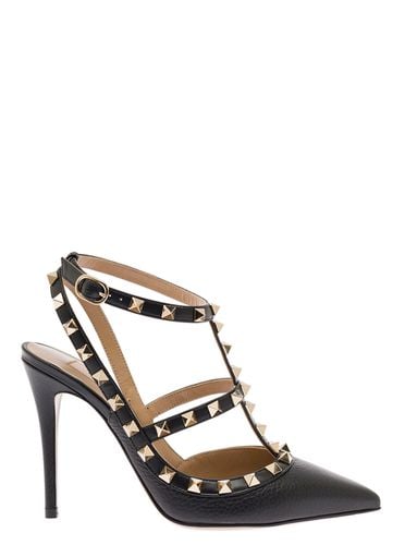 Womans Rockstud Leather Pumps - Valentino Garavani - Modalova