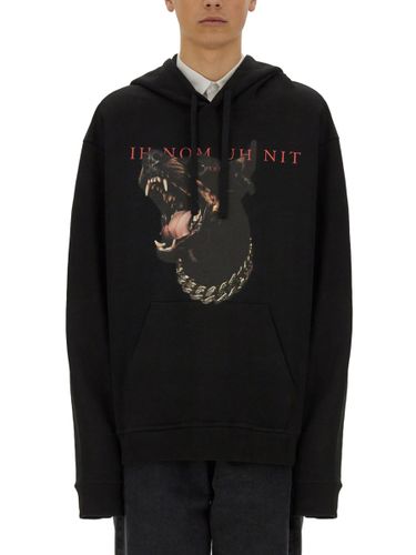 Dobermann Print Sweatshirt - ih nom uh nit - Modalova