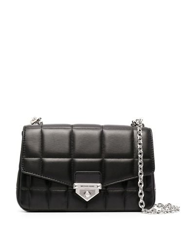 Soho Quilted Leather Shoulder Bag With Silver Details Woman - MICHAEL Michael Kors - Modalova