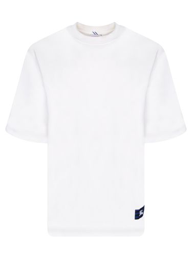 Burberry Short Sleeve White T-shirt - Burberry - Modalova