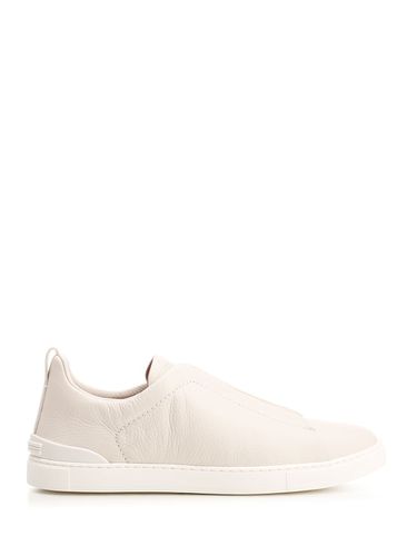 Triple Stitch Low Top Sneakers - Zegna - Modalova