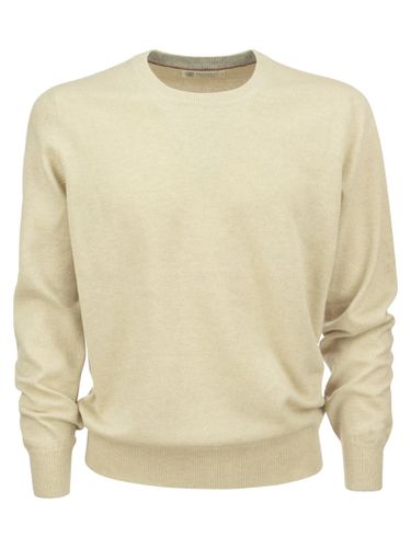 Pure Cashmere Crew-neck Sweater - Brunello Cucinelli - Modalova