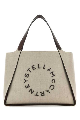 Cappuccino Canvas Shopping Bag - Stella McCartney - Modalova