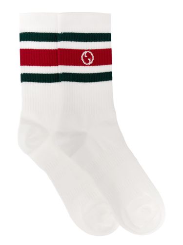 Gucci Nastro Web Logo Socks - Gucci - Modalova
