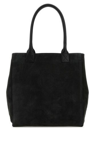 Charcoal Cotton Small Yenky Shopping Bag - Isabel Marant - Modalova