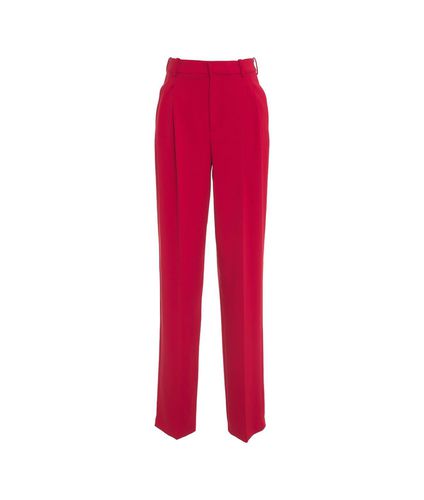 Double-dart Stretch Crêpe Trousers - Elisabetta Franchi - Modalova