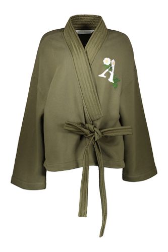 Palm Angels Cotton Kimono - Palm Angels - Modalova