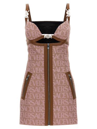 Versace Multi-zip Short Dress - Versace - Modalova
