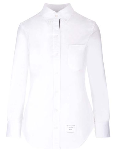 Thom Browne White Poplin Shirt - Thom Browne - Modalova