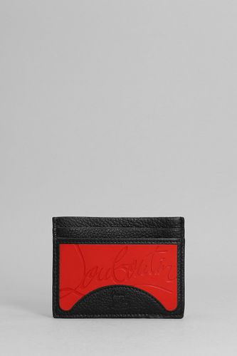 Wallet In Red Leather - Christian Louboutin - Modalova
