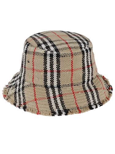 Burberry Tweed Bucket Hat - Burberry - Modalova