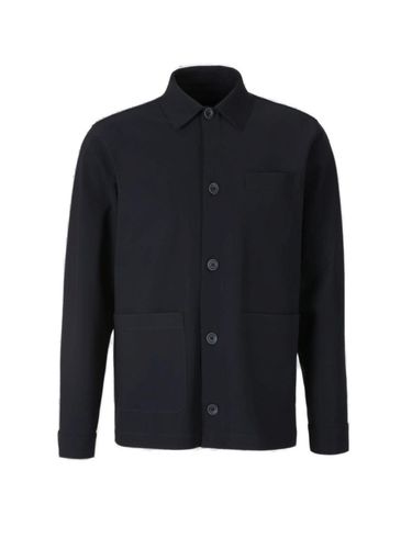 Long Sleeved Buttoned Overshirt - Herno - Modalova