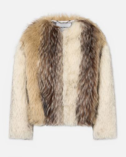 HALFBOY Faux-fur Bomber - HALFBOY - Modalova