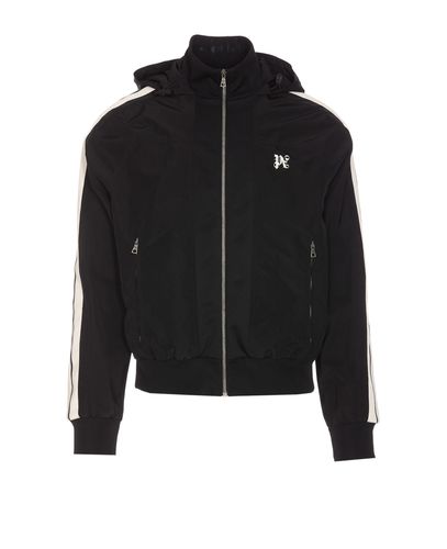 Palm Angels Monogram Track Jacket - Palm Angels - Modalova