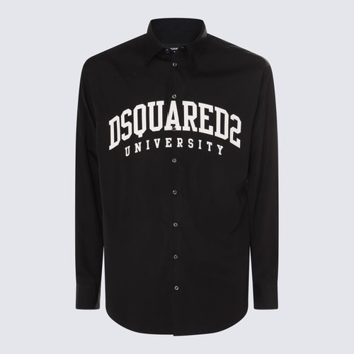 Dsquared2 Black Cotton Shirt - Dsquared2 - Modalova