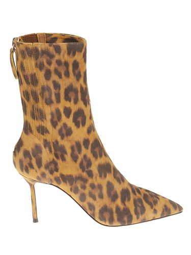 Aquazzura Animalier Suede Boots - Aquazzura - Modalova