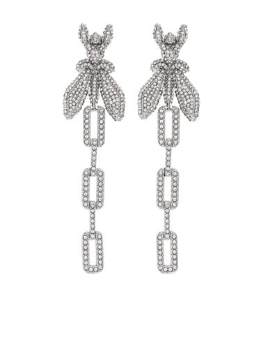 Patrizia Pepe Fly Crystal Earrings - Patrizia Pepe - Modalova