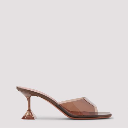 Amina Muaddi Lupita Glass Mules - Amina Muaddi - Modalova