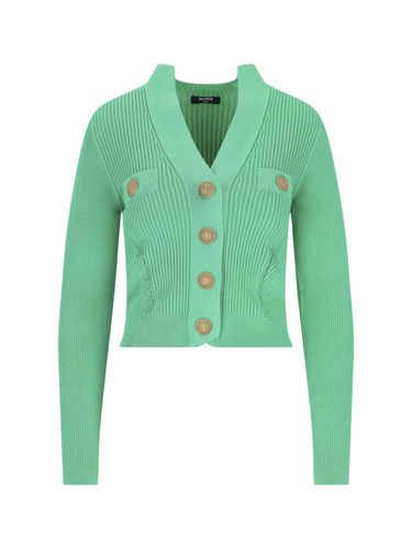 Balmain Ribbed Cardigan - Balmain - Modalova