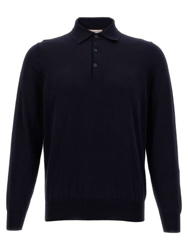 Knitted Polo Shirt - Brunello Cucinelli - Modalova