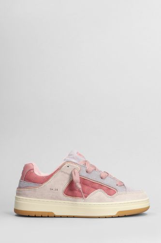 D. A.T. E. Skate Sneakers In Rose- Suede And Fabric - D.A.T.E. - Modalova