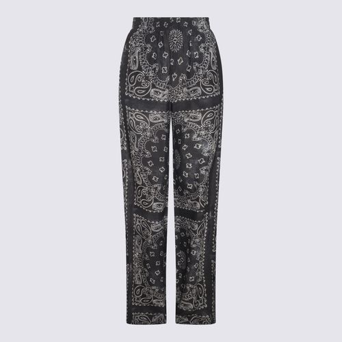 Dark Grey Viscose Trousers - Golden Goose - Modalova