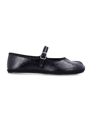 Fu-tabi Patent Leather Flat Shoes - Drogheria Crivellini - Modalova