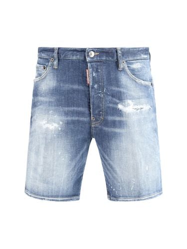 Dsquared2 Marine Denim Shorts - Dsquared2 - Modalova