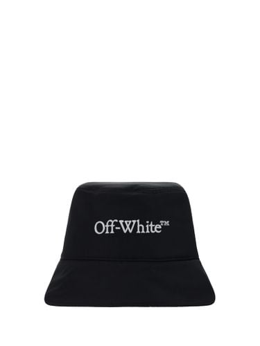 Off-White Bookish Bucket Hat - Off-White - Modalova