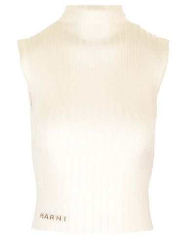 Marni Ribbed Sleeveless Turtleneck - Marni - Modalova