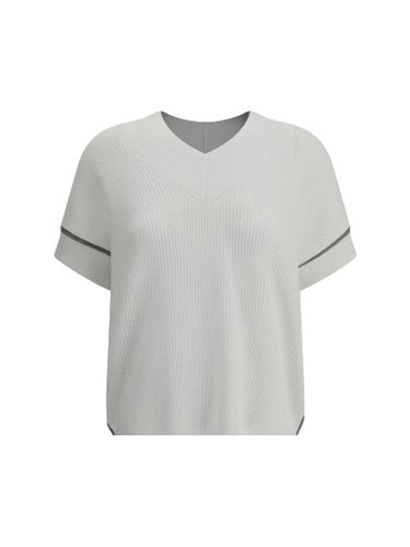 Short-sleeve Sweater - Brunello Cucinelli - Modalova