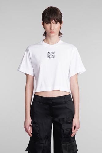 Off-White T-shirt In White Cotton - Off-White - Modalova
