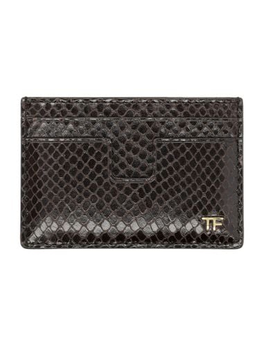 Tom Ford Card Wallet Phyton Print - Tom Ford - Modalova