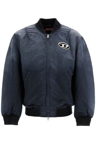 Gradient Effect Bomber Jacket - Diesel - Modalova