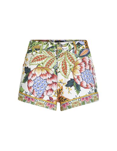 Etro Multicolor Bouquet Shorts - Etro - Modalova