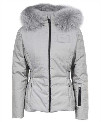 Fendi Hooded Full-zip Down Jacket - Fendi - Modalova