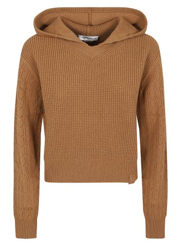 Hooded Pointelle Jumper - Victoria Beckham - Modalova