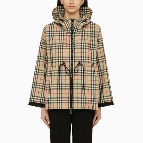 Burberry Vintage Check Beige Jacket - Burberry - Modalova