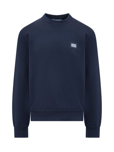 Cotton Crew-neck Sweatshirt - Dolce & Gabbana - Modalova