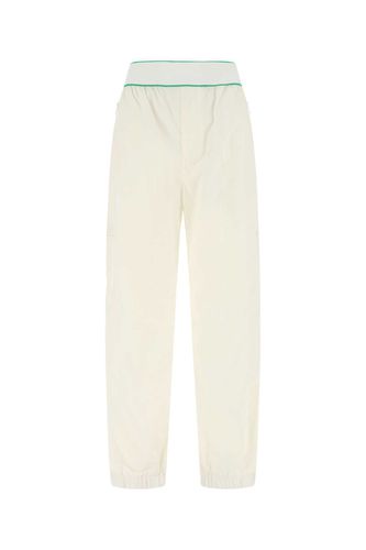 Bottega Veneta White Nylon Pant - Bottega Veneta - Modalova