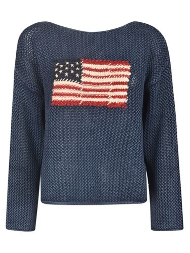 American Flag Crocket Sweatshirt - Polo Ralph Lauren - Modalova
