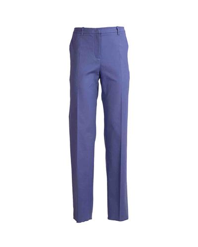 Emporio Armani Trousers Blue - Emporio Armani - Modalova