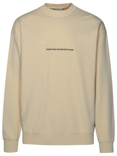 Quote-printed Crewneck Sweatshirt - Marcelo Burlon - Modalova