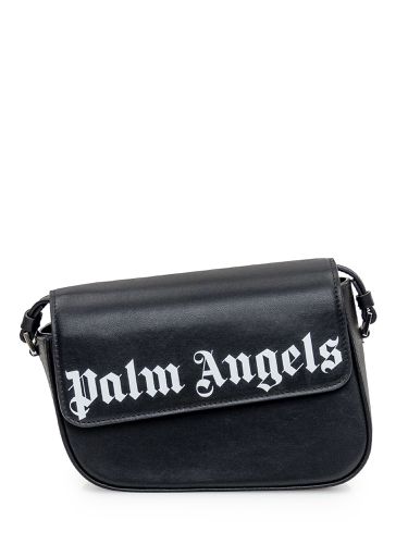Palm Angels Crash Black Leather Bag - Palm Angels - Modalova